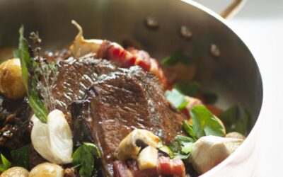 Paleron de Bœuf à la Sauce Vin Rouge : Une Symphonie de Saveurs