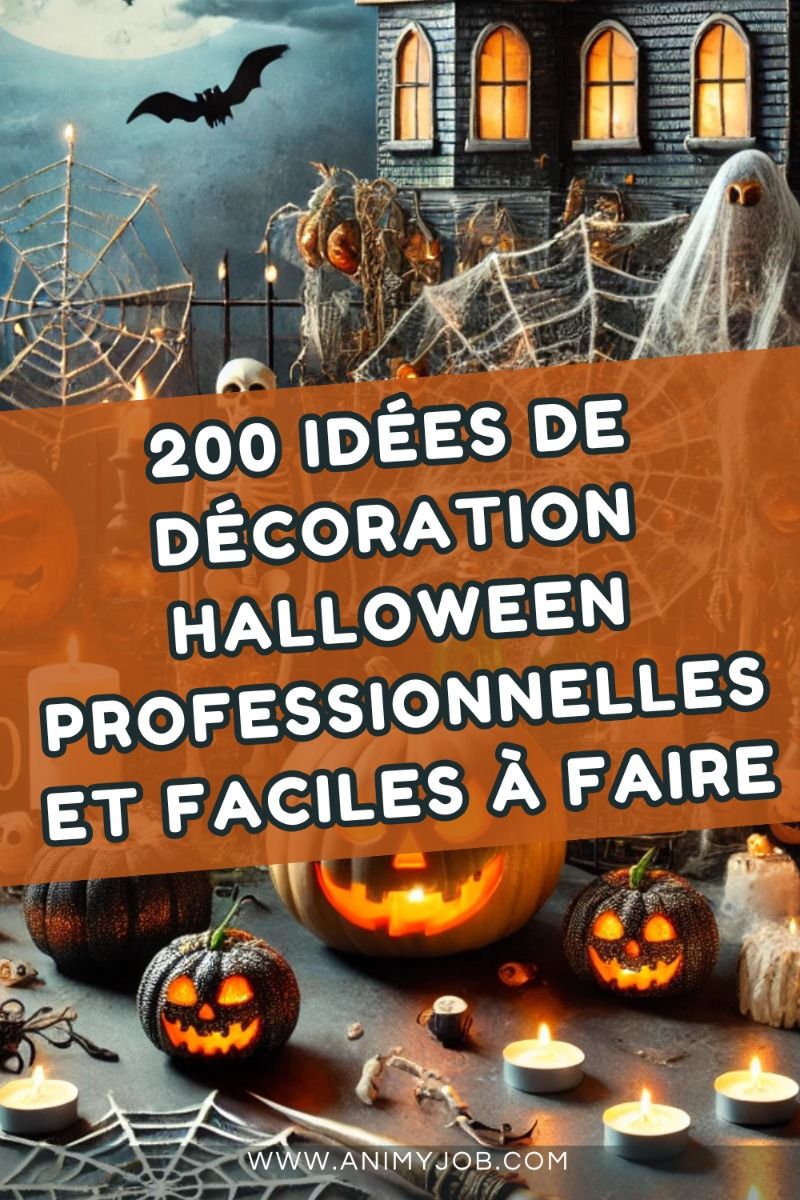 Décoration Halloween simple