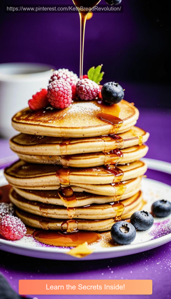 Pile de pancakes sirop d'érable