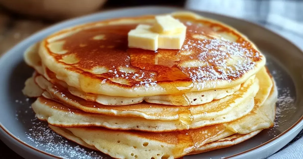 Pancakes américains fluffy