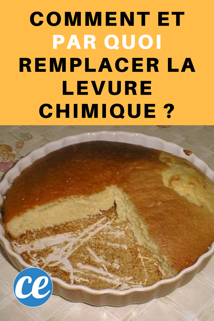 Substitut levure chimique pâtisserie