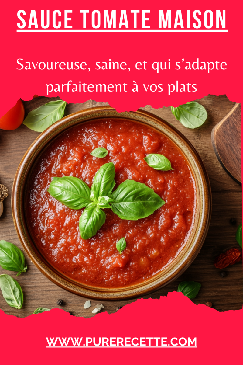 Sauce tomate maison