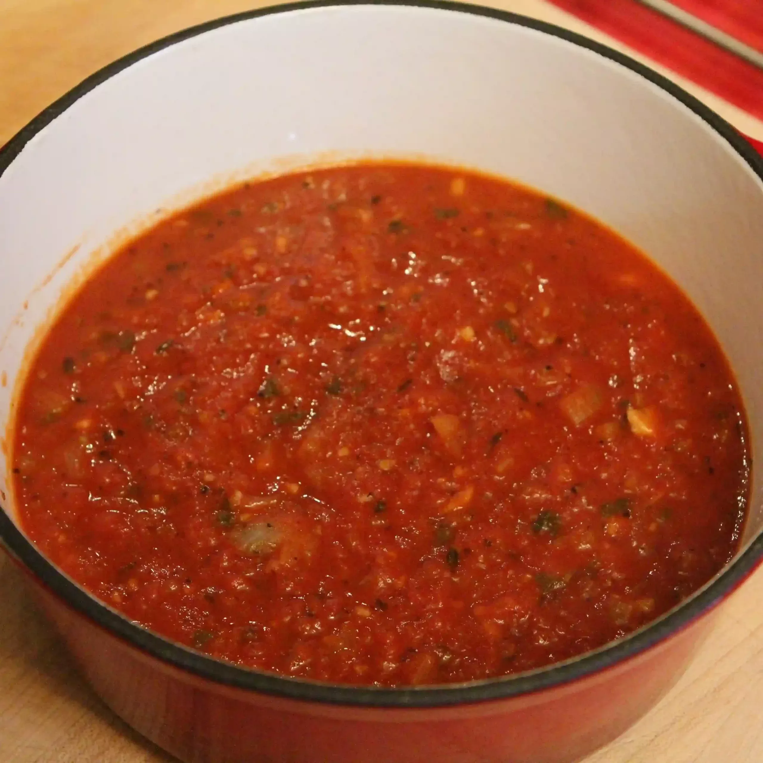 Sauce tomate maison