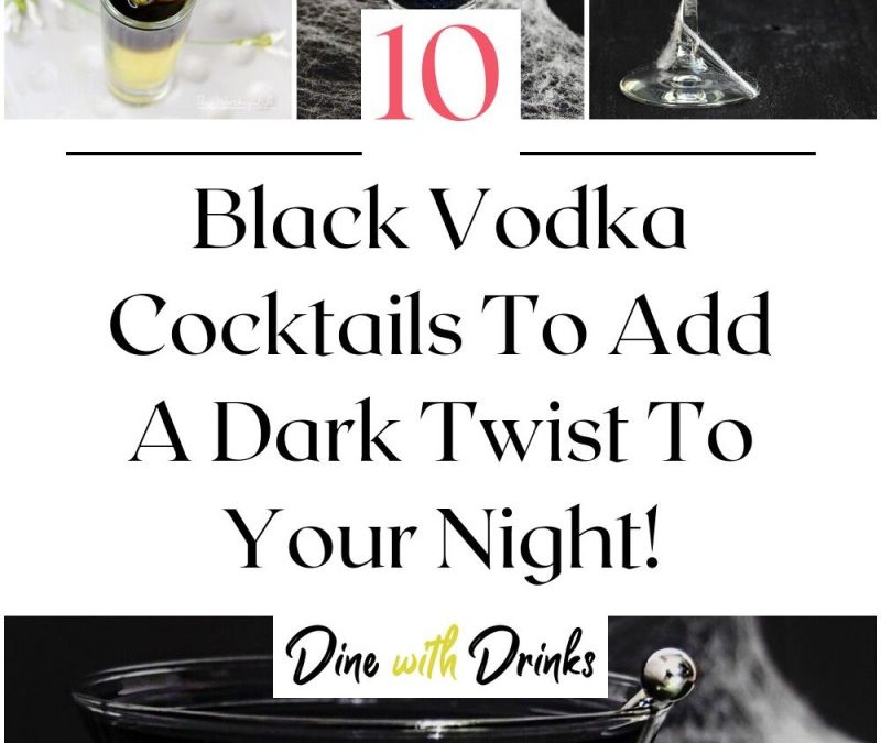 Vodka black / noire – découvrez l’authenticité de vodka miam