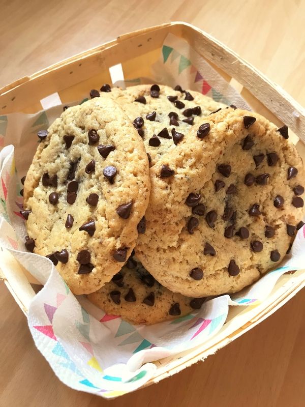 Cookies cœur fondant chocolat