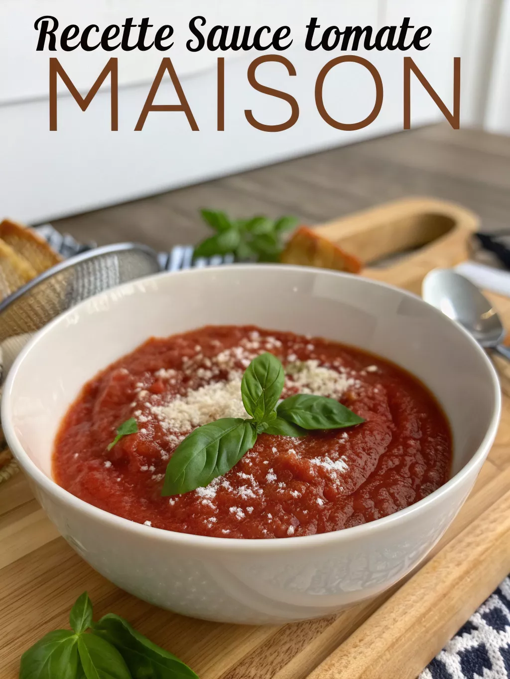 Sauce tomate maison mijotée