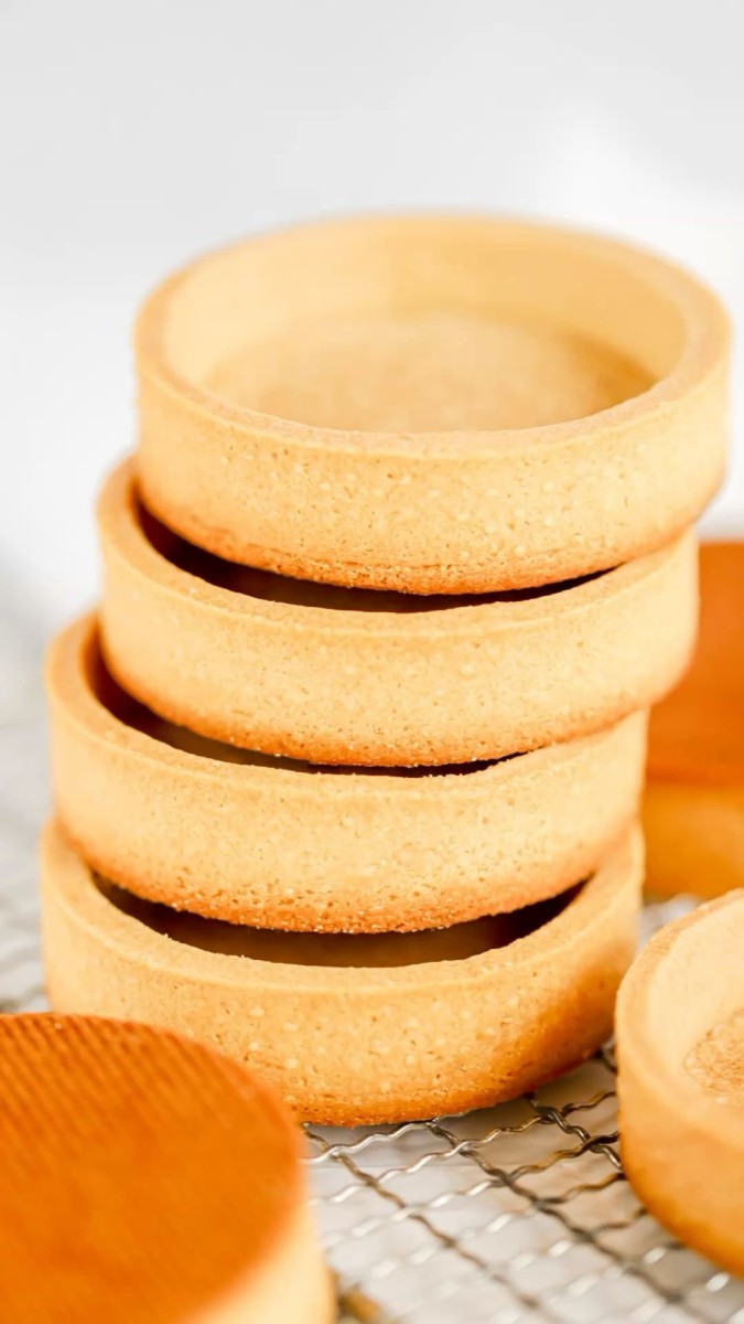 Pâte sablée maison dorée