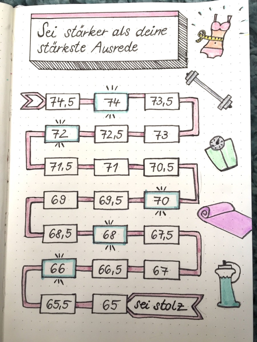 Journal de bord perte de poids