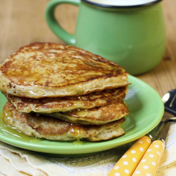 Pile de pancakes sirop d'érable