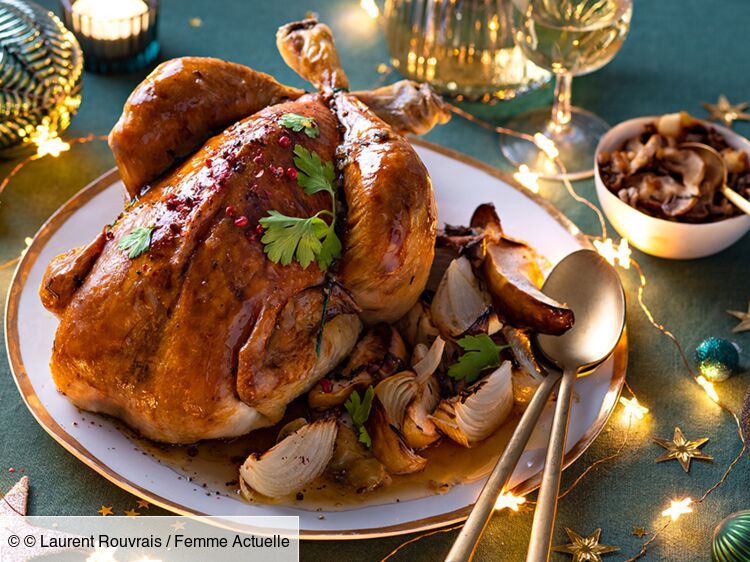 Chapon farci réveillon