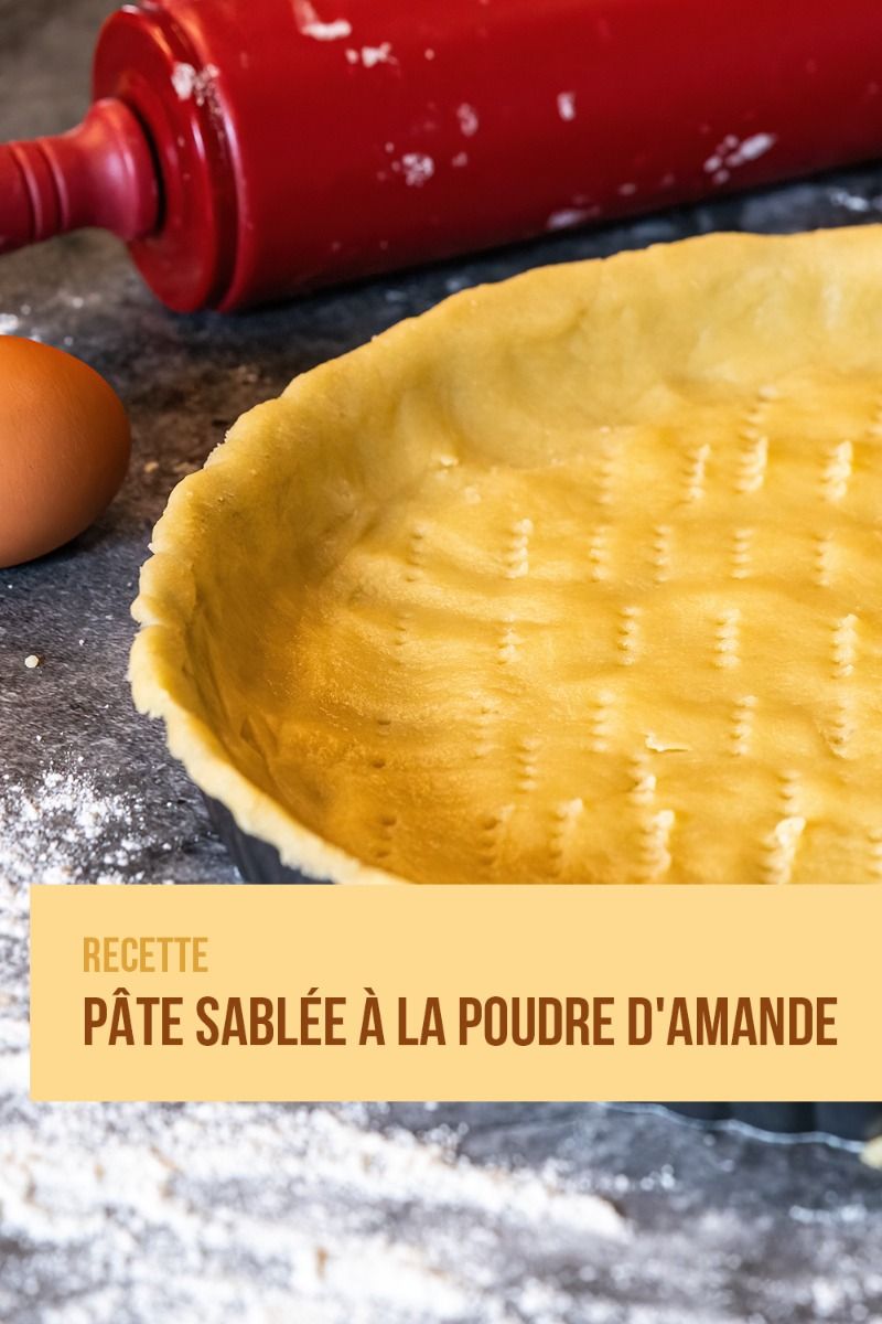 Recette pâte sablée