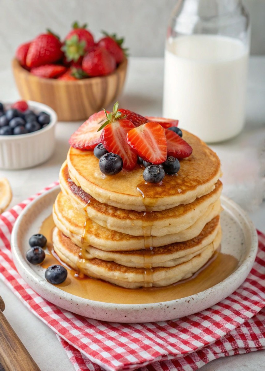 Pancakes américains fluffy