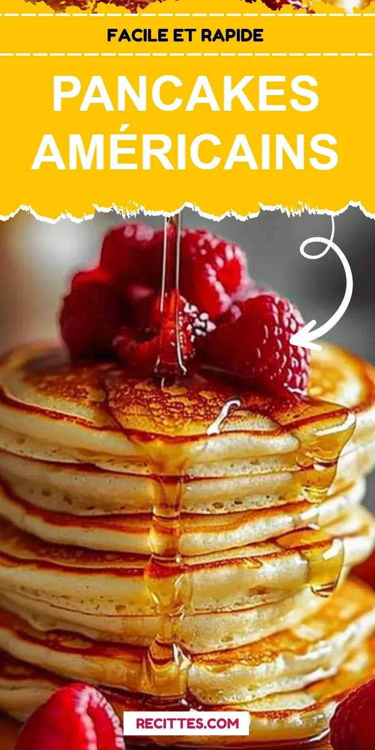 Pancakes américains fluffy