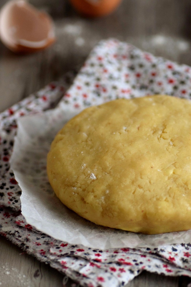 Pâte sablée maison dorée