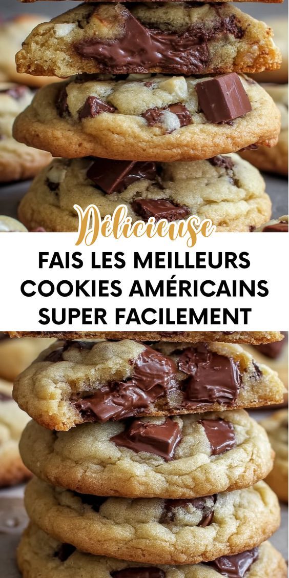 Recette cookies moelleux