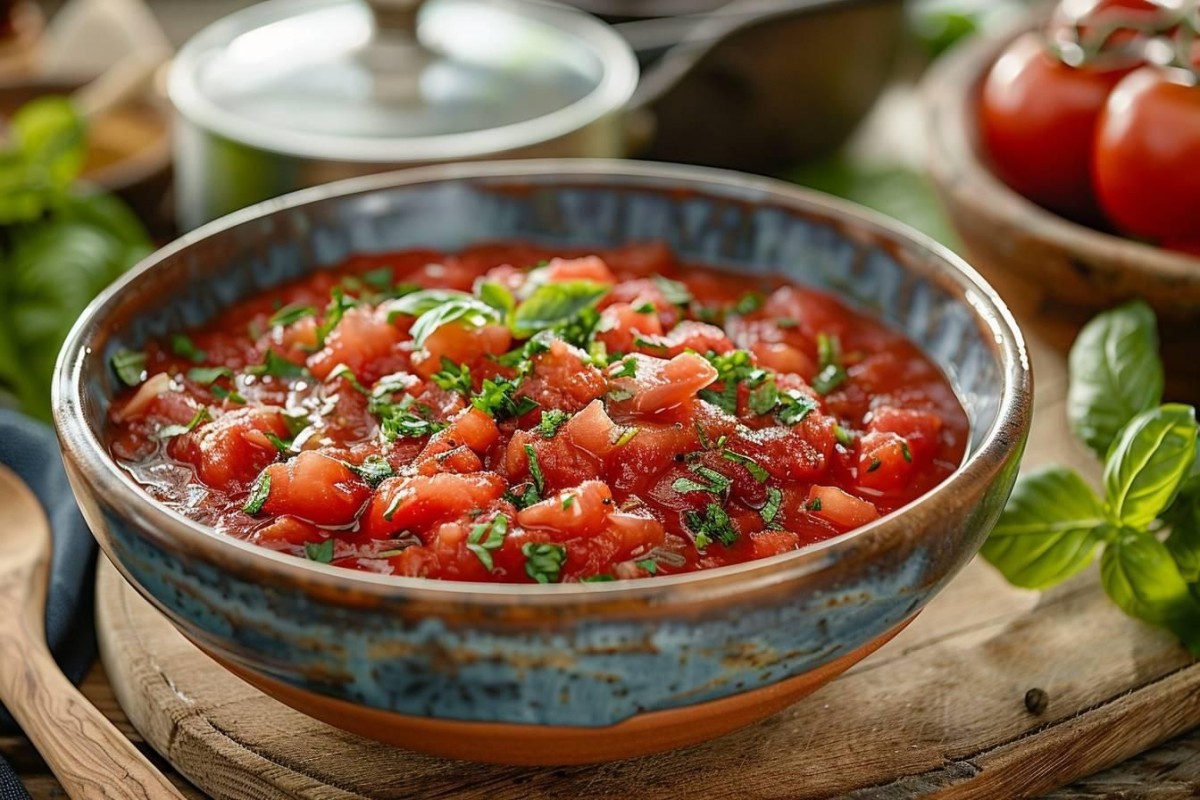 Sauce tomate maison