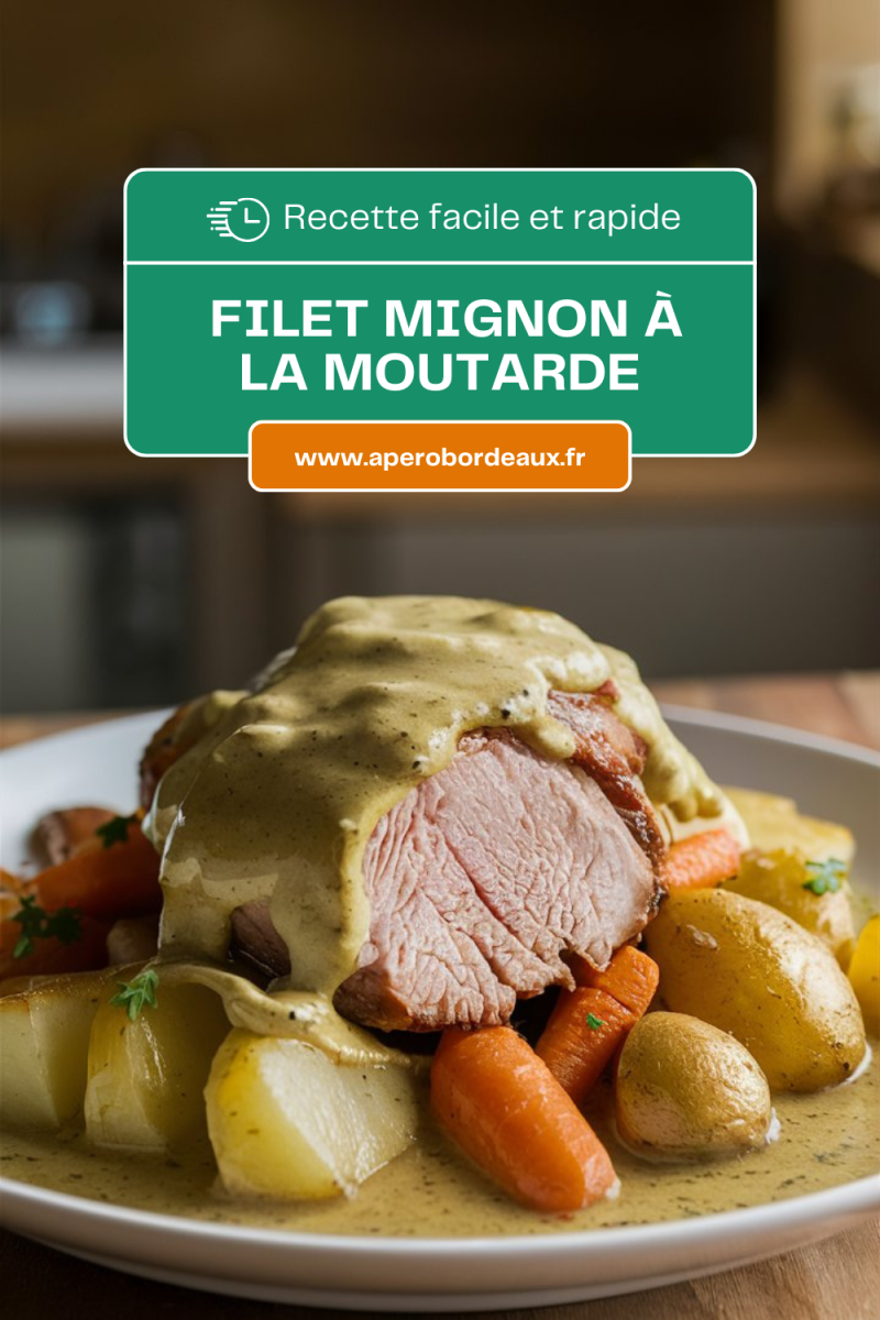 Filet mignon moutarde Cookeo