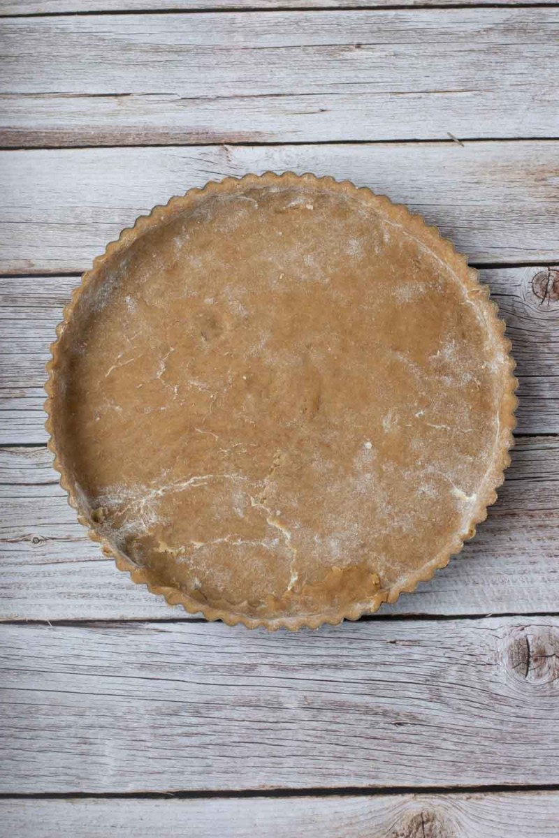 Pâte sablée maison dorée