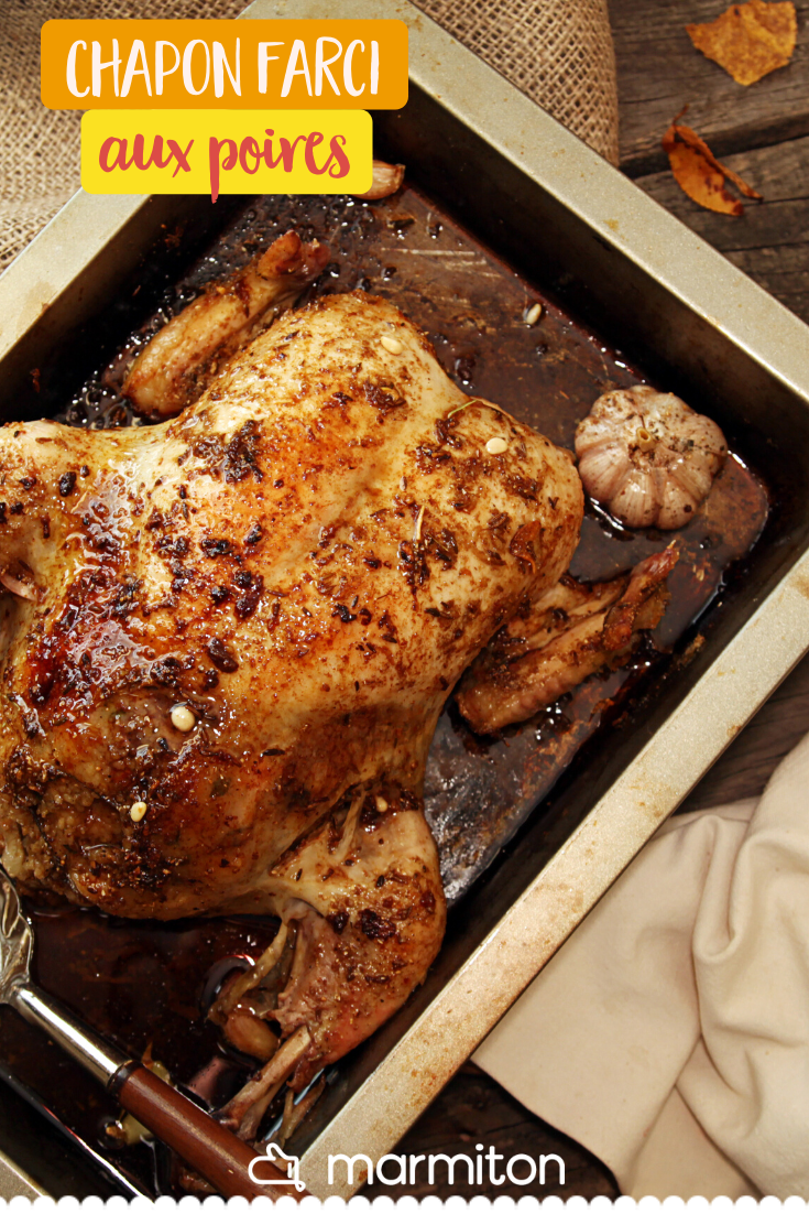 Chapon farci réveillon
