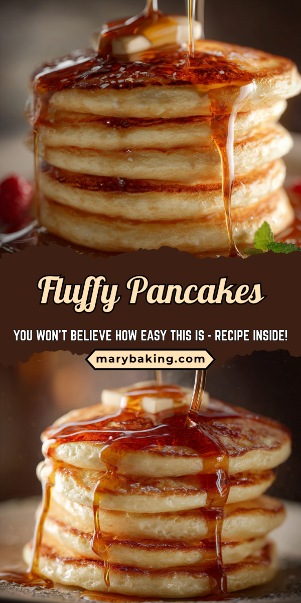 Pancakes américains fluffy