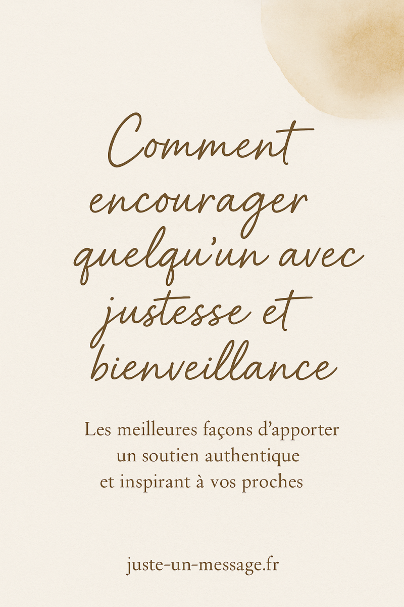 Carte message soutien amitié