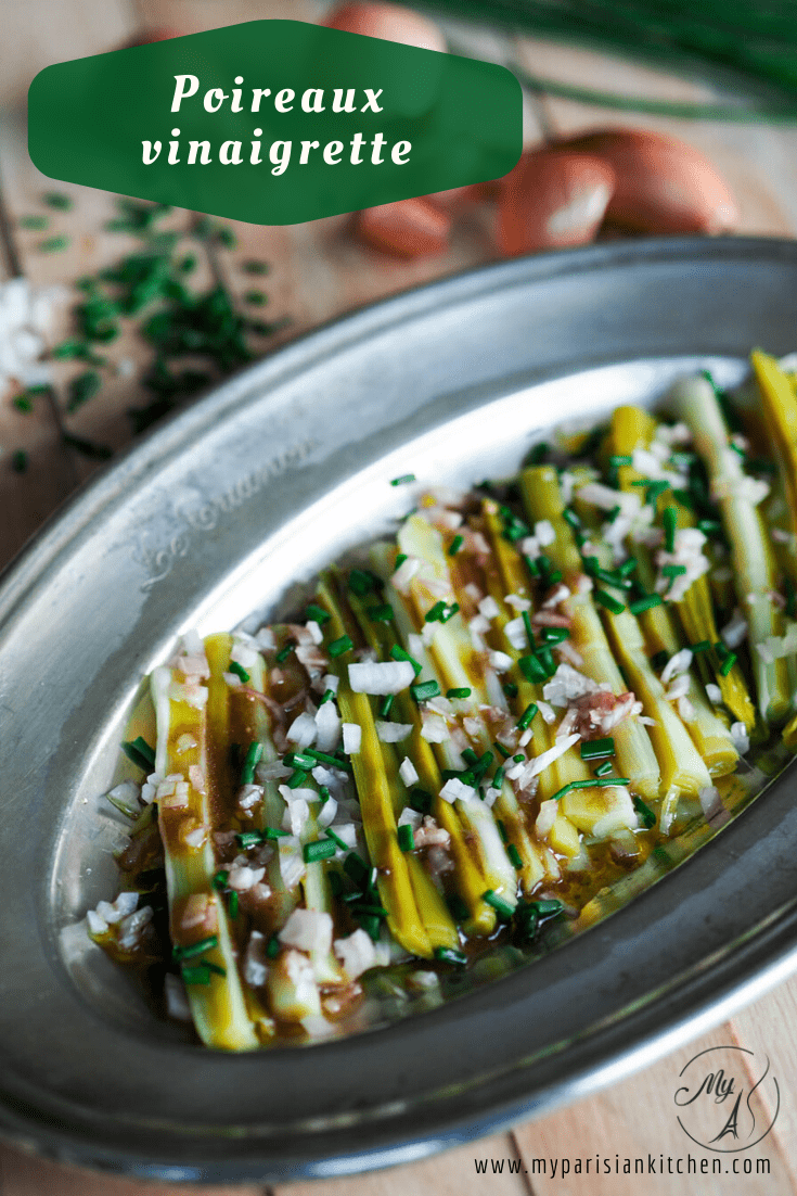 Poireaux à la vapeur présentation