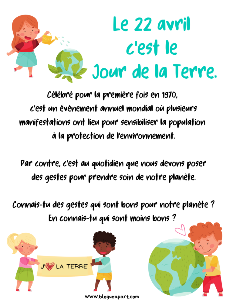 Quiz Journée de la Terre