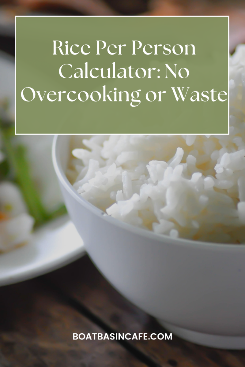 Quantité de riz par personne