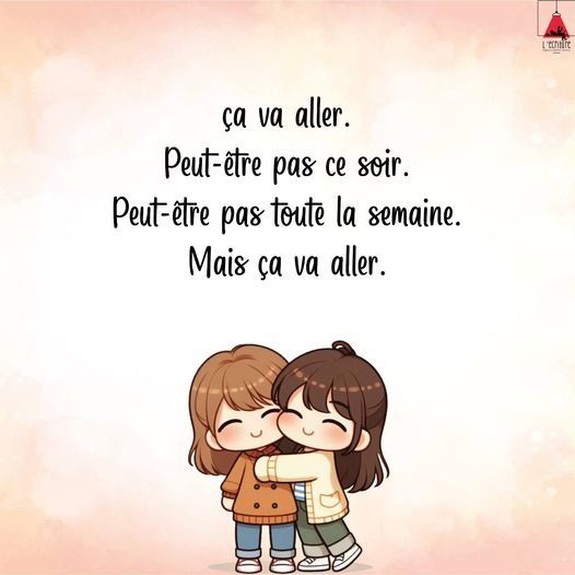 Carte message soutien amitié