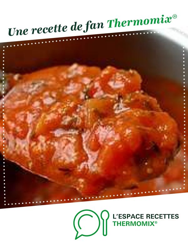 Sauce tomate maison mijotée