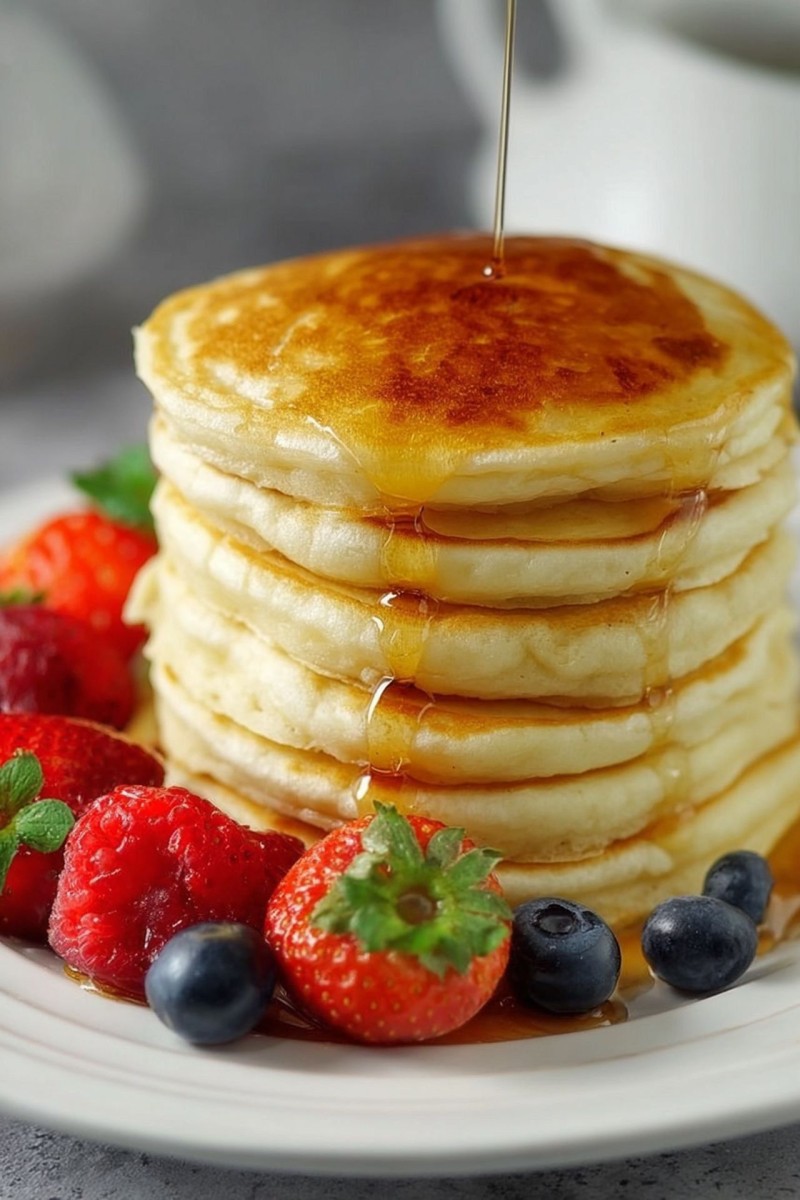 Pancakes américains fluffy