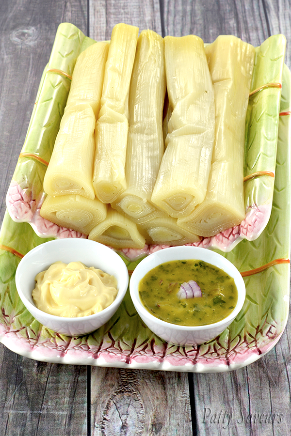 Cuire les poireaux à l'eau