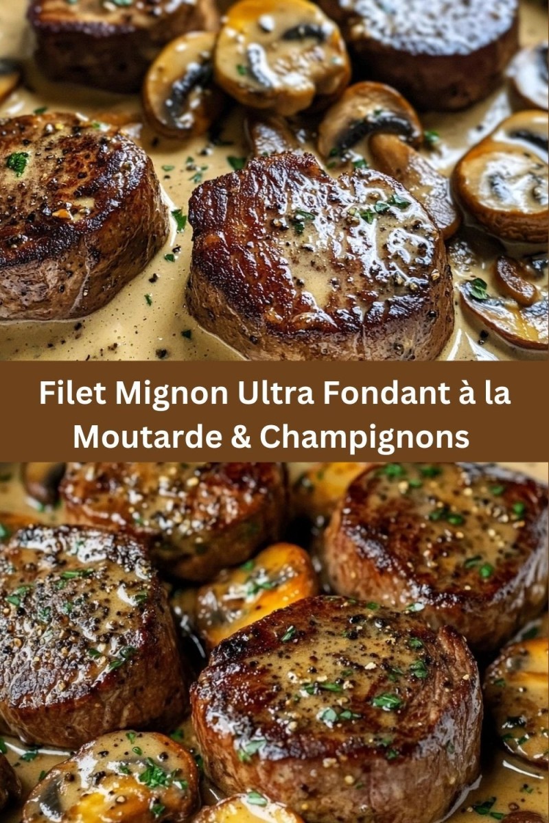 Filet mignon Cookeo moutarde