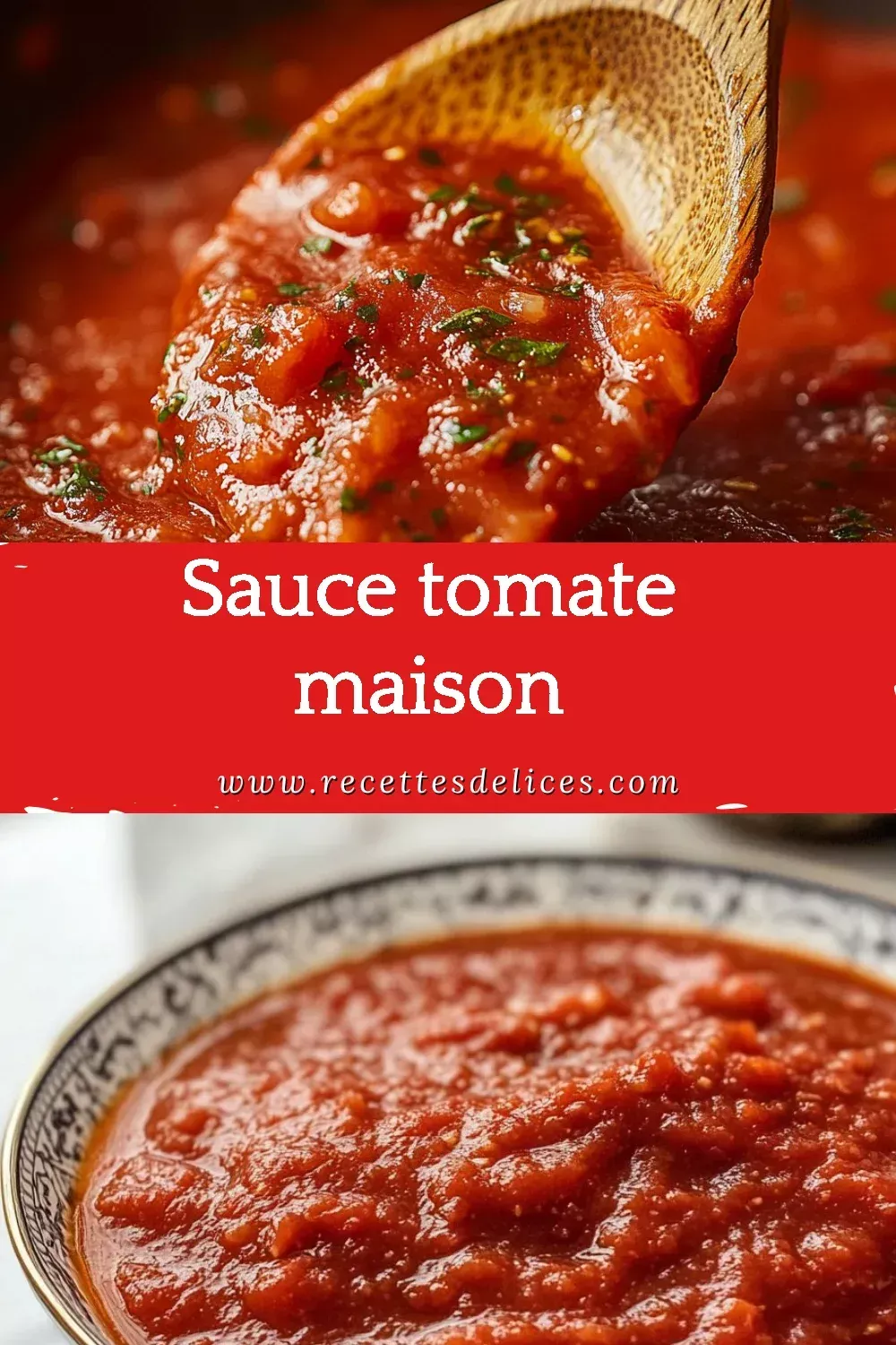 Sauce tomate maison